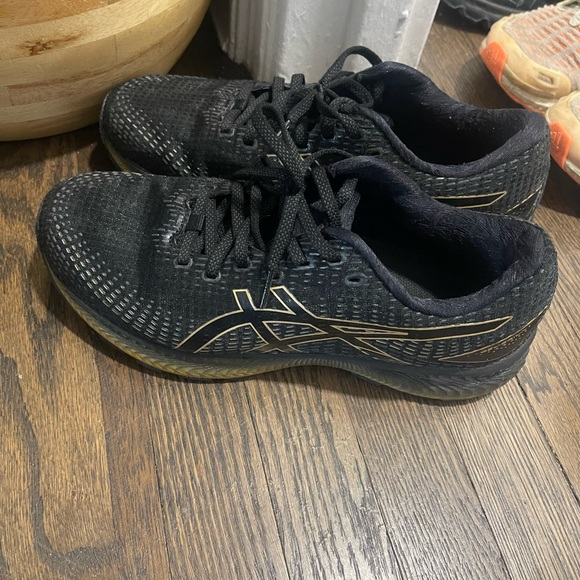 Asics Other - ASICS Men's Black and Gold Athletic Shoes